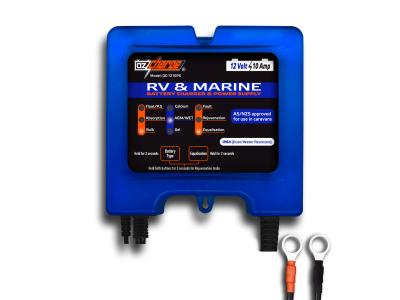 OzCharge 12 Volt 10 Amp RV Marine Battery Charger & Power Supply