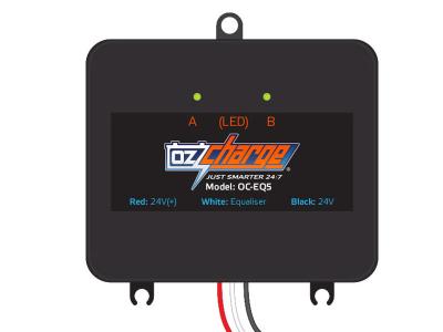 Oz Charge 12V 5A Battery Equaliser to suit 12V Lead Acid AGM  CALCIUM  GEL  WET batteries