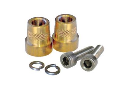 Oz Charge Brass terminal pair 8mm