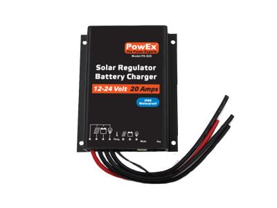 12/24V 20 Amp Solar Charger with LOAD control - IP68 WaterProof